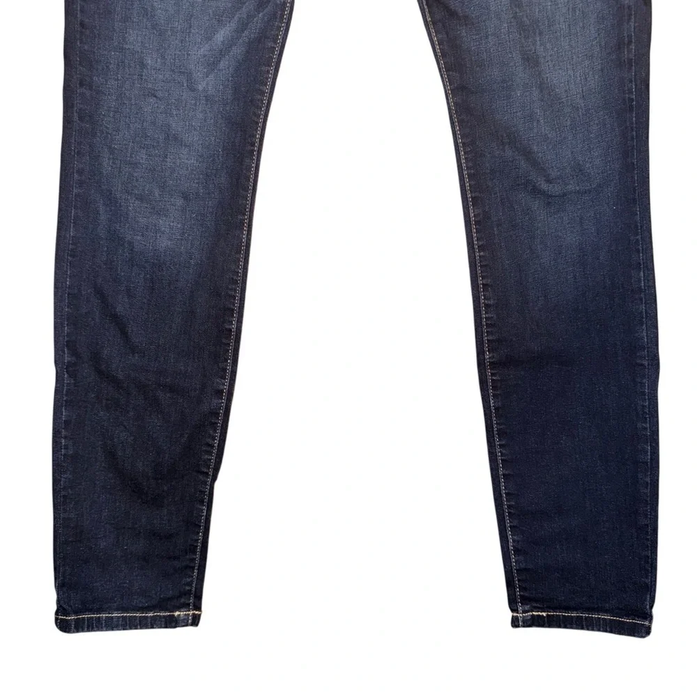 FRAN DENIM April Super High Rise Skinny Jeans Dark Wash Lifters’ Size 27 - Picture 5 of 14